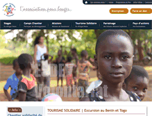 Tablet Screenshot of esdev-volontariat.org